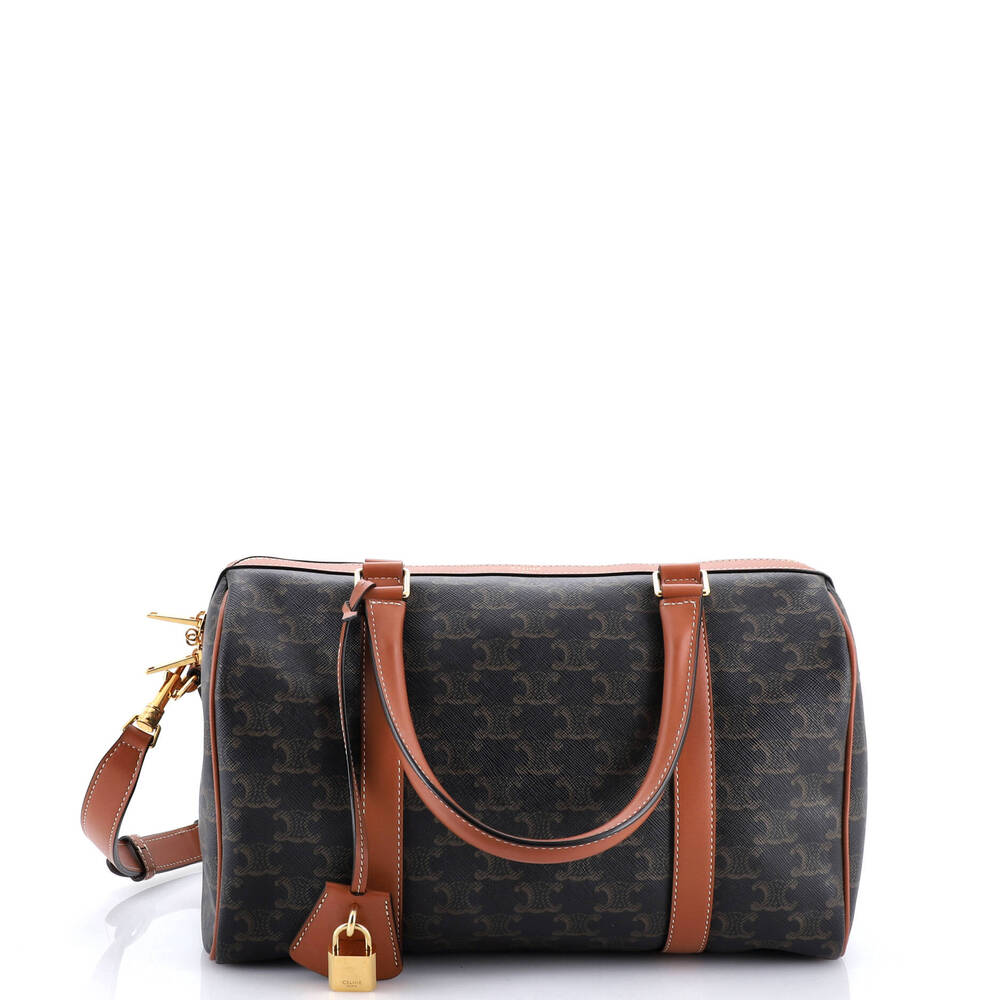 Celine Boston Bag Triomphe Coated #264028C15B